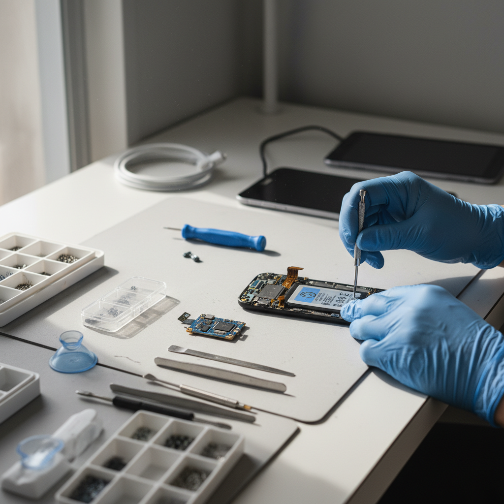 Reparatie van uw mobiele apparaat