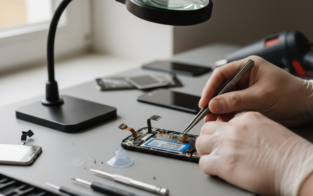Reparatie van uw mobiele apparaat