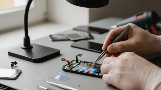 Reparatie van uw mobiele apparaat
